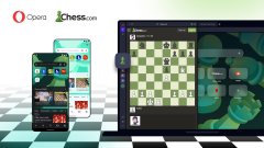 Opera 浏览器宣布联名 Chess.com，推出“内置国际象棋游戏”定制版本